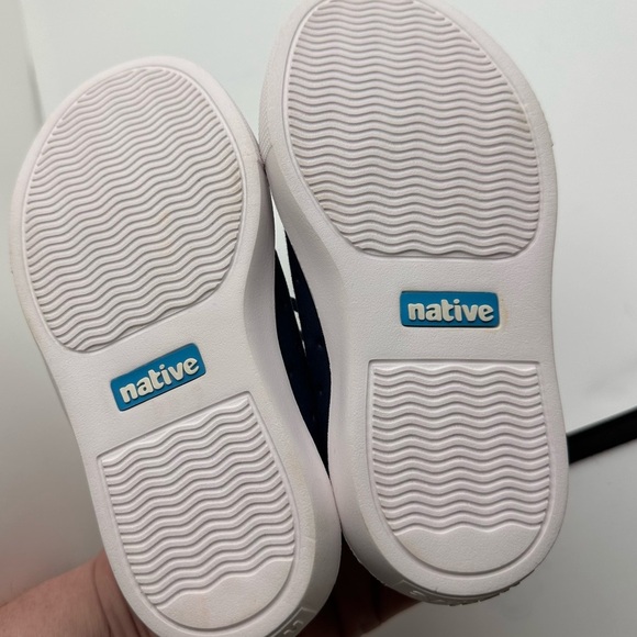 NEW Native Youth Blue Monaco Low Cut Side Rider Sneakers Size 9 - Picture 7 of 8